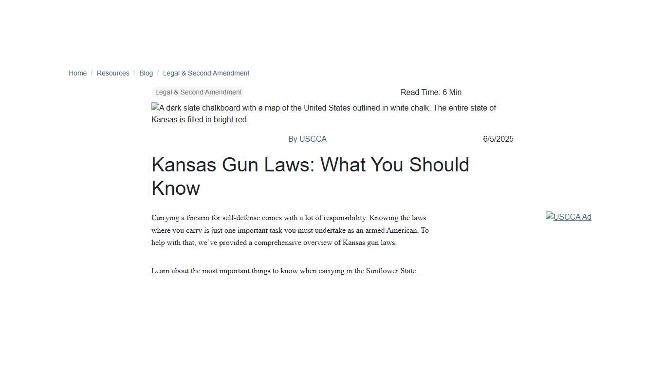 Kansas Gun Laws: What You Should Know